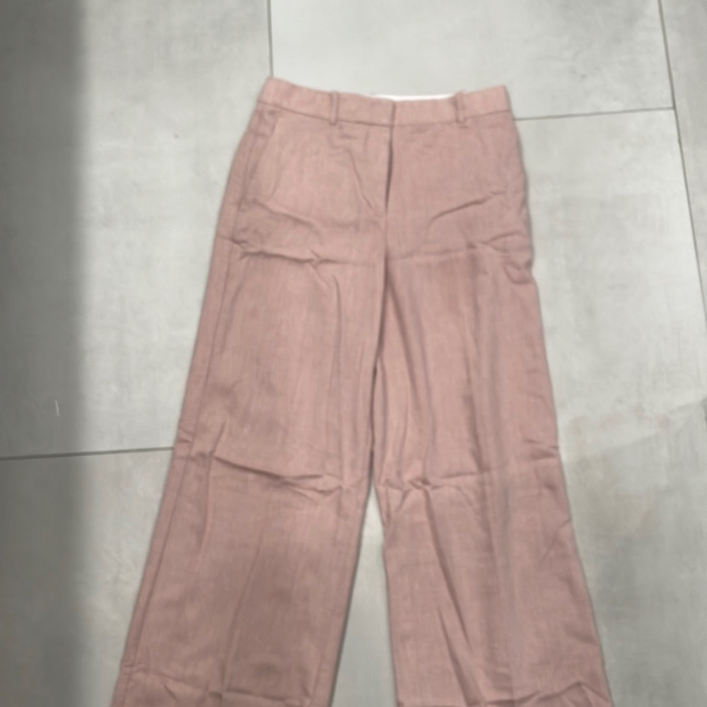 Pants wide leg, rayon  feels like linen